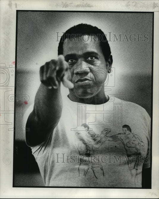 1977 Angola State Penitentiary - Man in Boxing Shirt-Historic Images