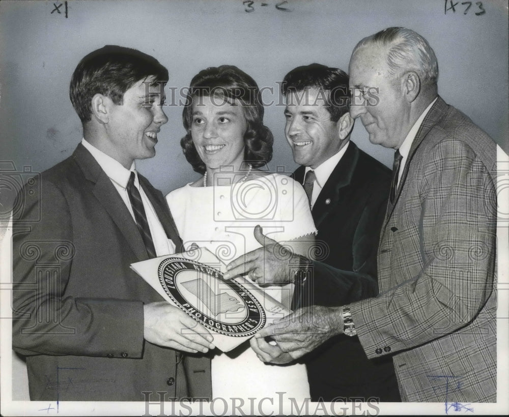 1967 Press Photo Louisiana News Photographers Association - Elected Leaders-Historic Images