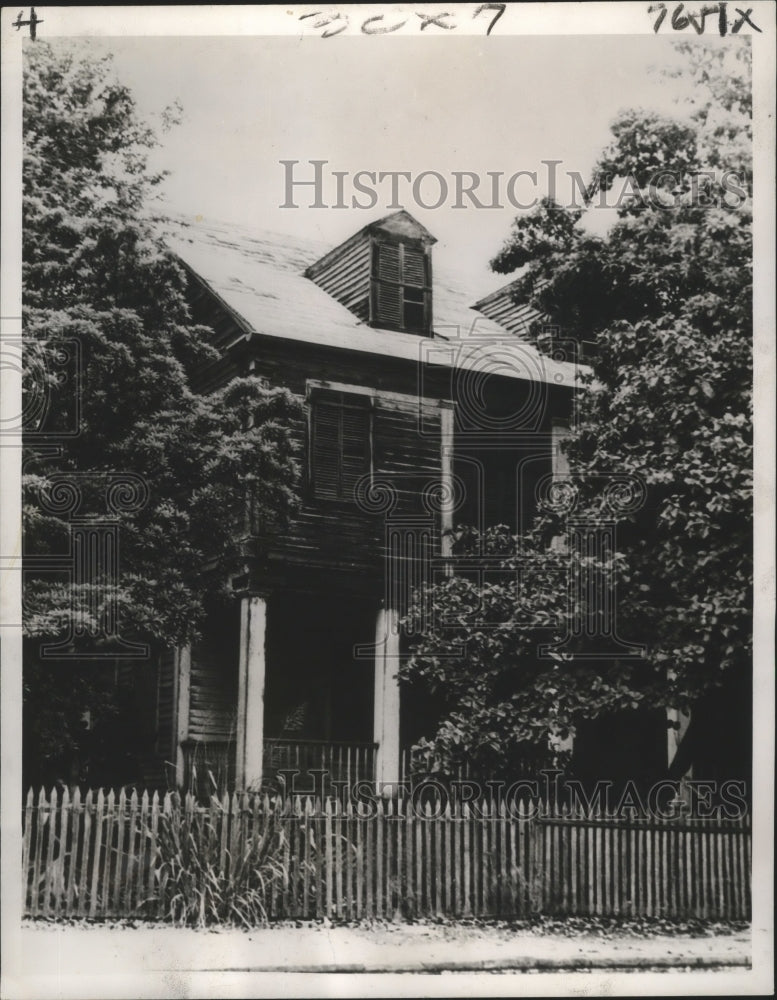 1960 Press Photo Audubon House, Exterior, Key West, Florida - noa18228- Historic Images