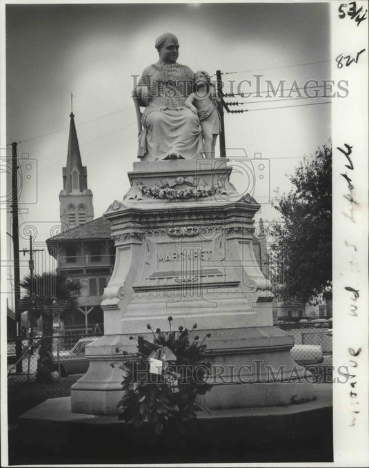 1978 Margaret Haughery Statue, New Orleans, Louisiana-Historic Images