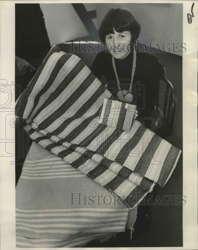 1978 Press Photo Village Historique  Acadien - Jeanne Arseneault, Curator - Historic Images