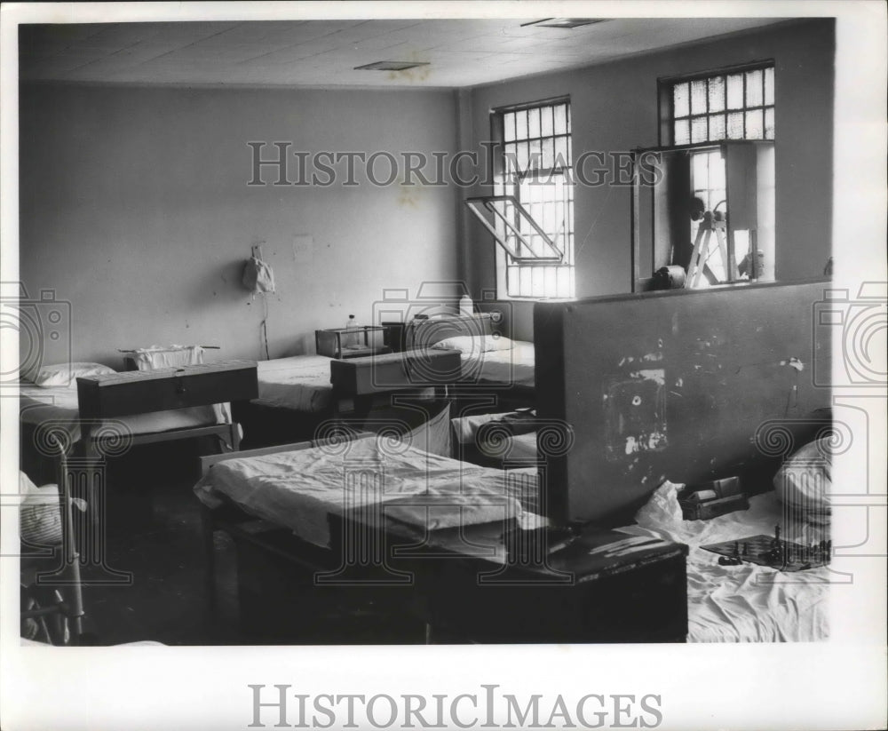 1964 Press Photo Prisons- Angola State Penitentiary Prison Hospital - Historic Images