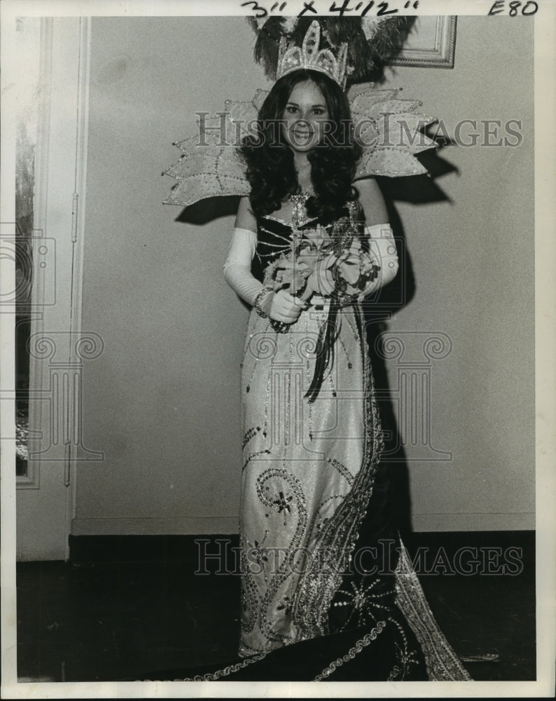 1973 Press Photo Queen of the Moslem&#39;s Ball - Ann Mary Arnondin - Historic Images