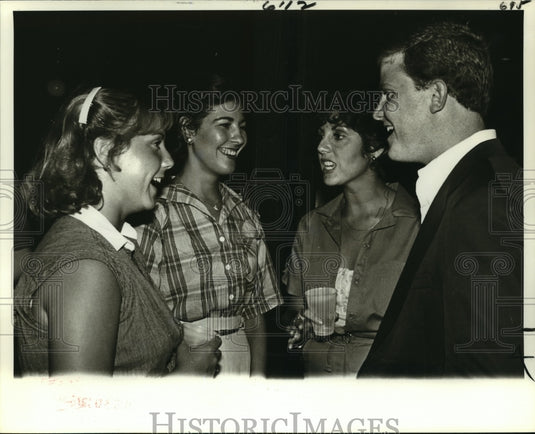 1979 Press Photo New Orleans - N. Simon & Reggie Roberts at Audubon Tavern II - Historic Images