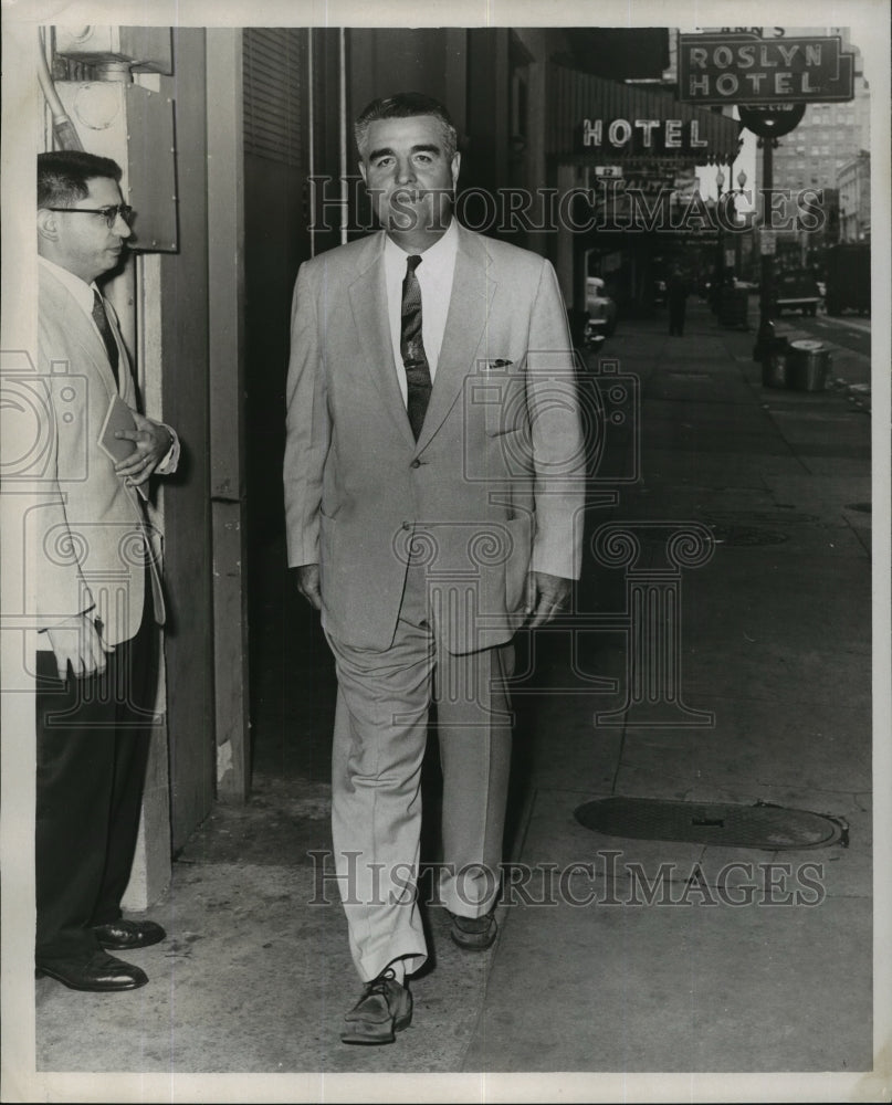 1961 Press Photo Mack Avants, Baton Rouge, Louisiana Educator - Historic Images