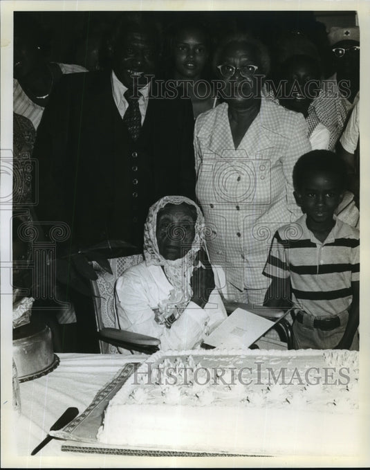 1978 Press Photo New Orleans - Alice Irene Armstrong Celebrates 103rd Birthday - Historic Images
