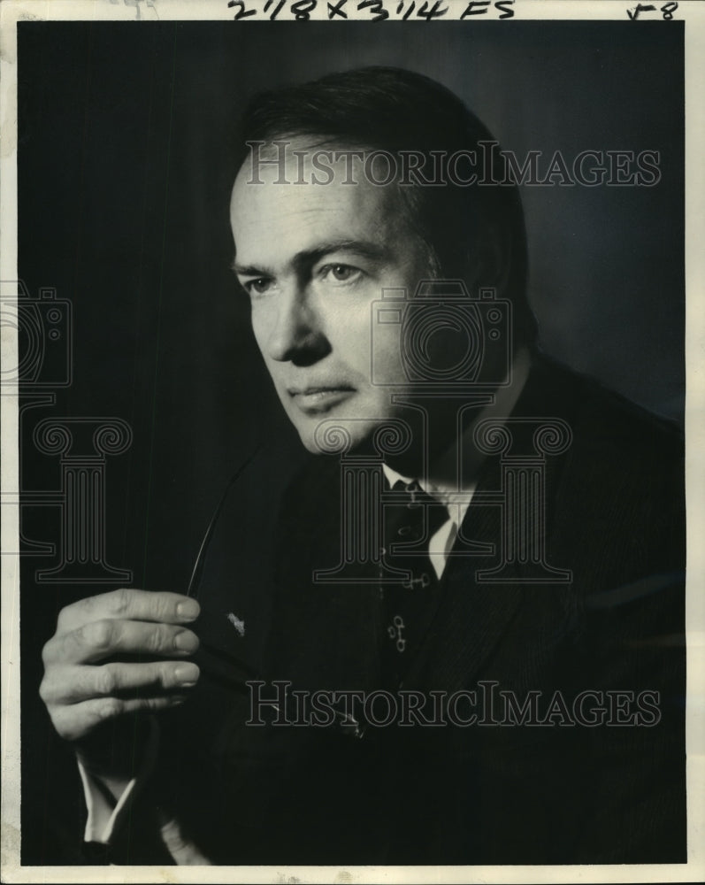 1978 Press Photo Andre Baeyens, French Embassy Member - Historic Images