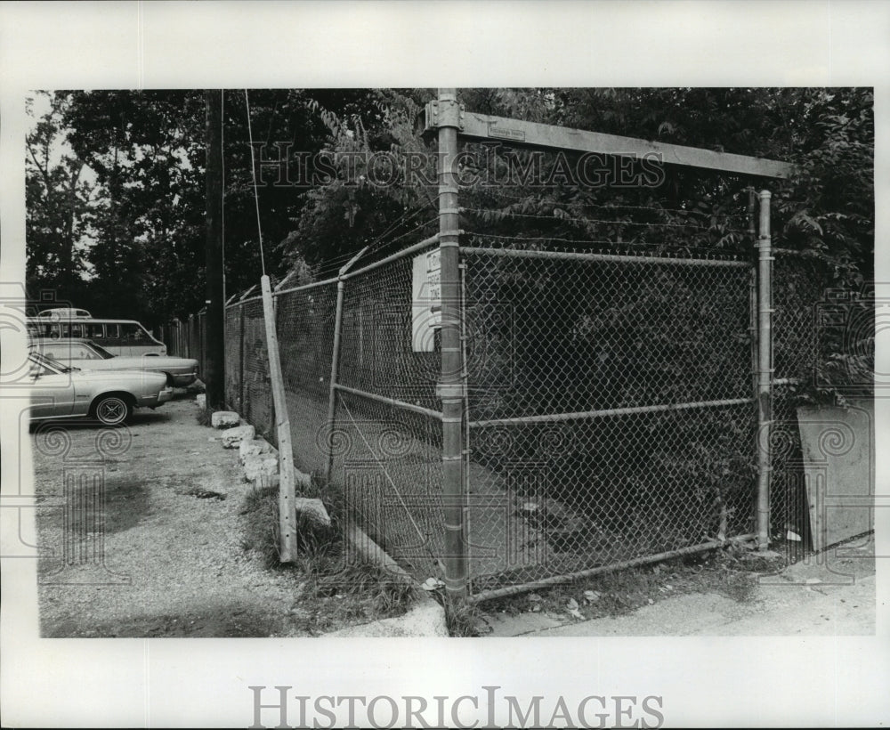 New Orleans Audubon Park - Fencing Placed in Expansion of Park - Historic Images