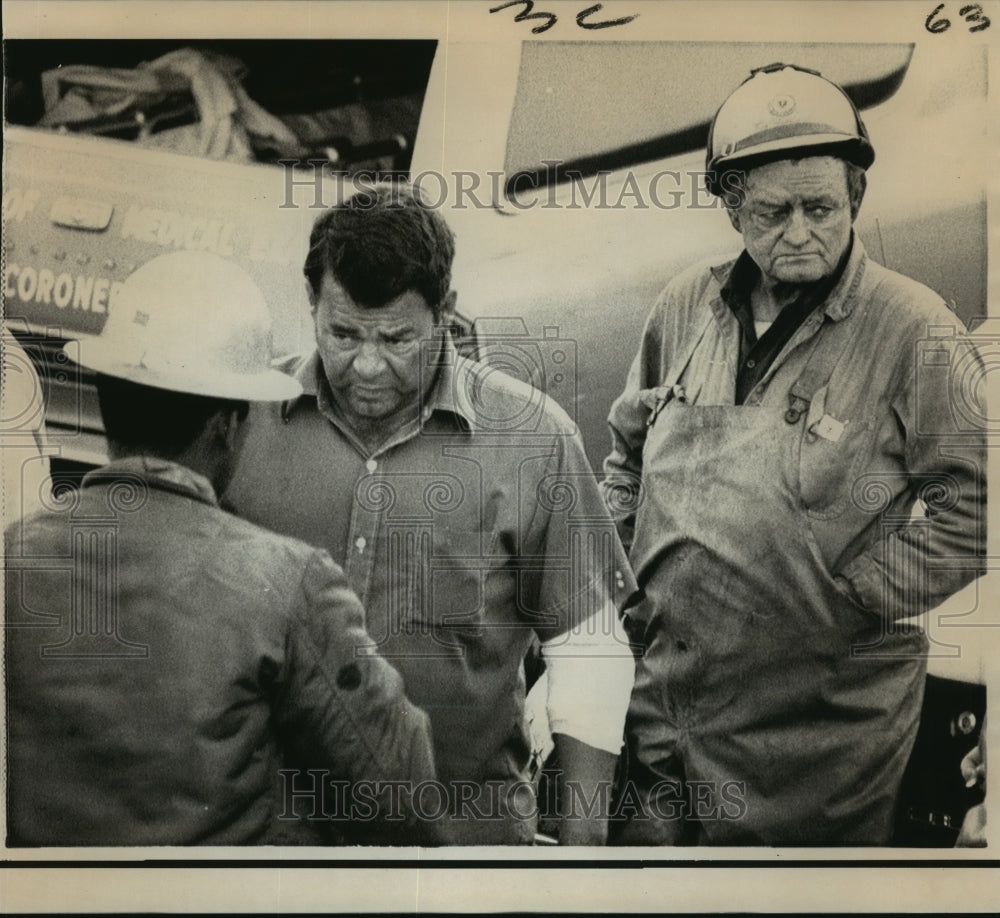 1971 Paul Bagley and Gene Pedigo, Survivors of California Explosions - Historic Images