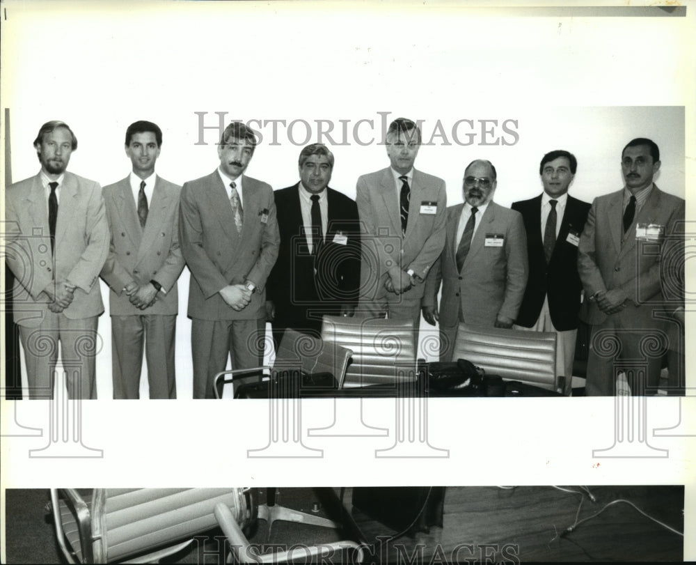 1992 Eight Mayors From Argentine Cities Visit New Orleans-Historic Images