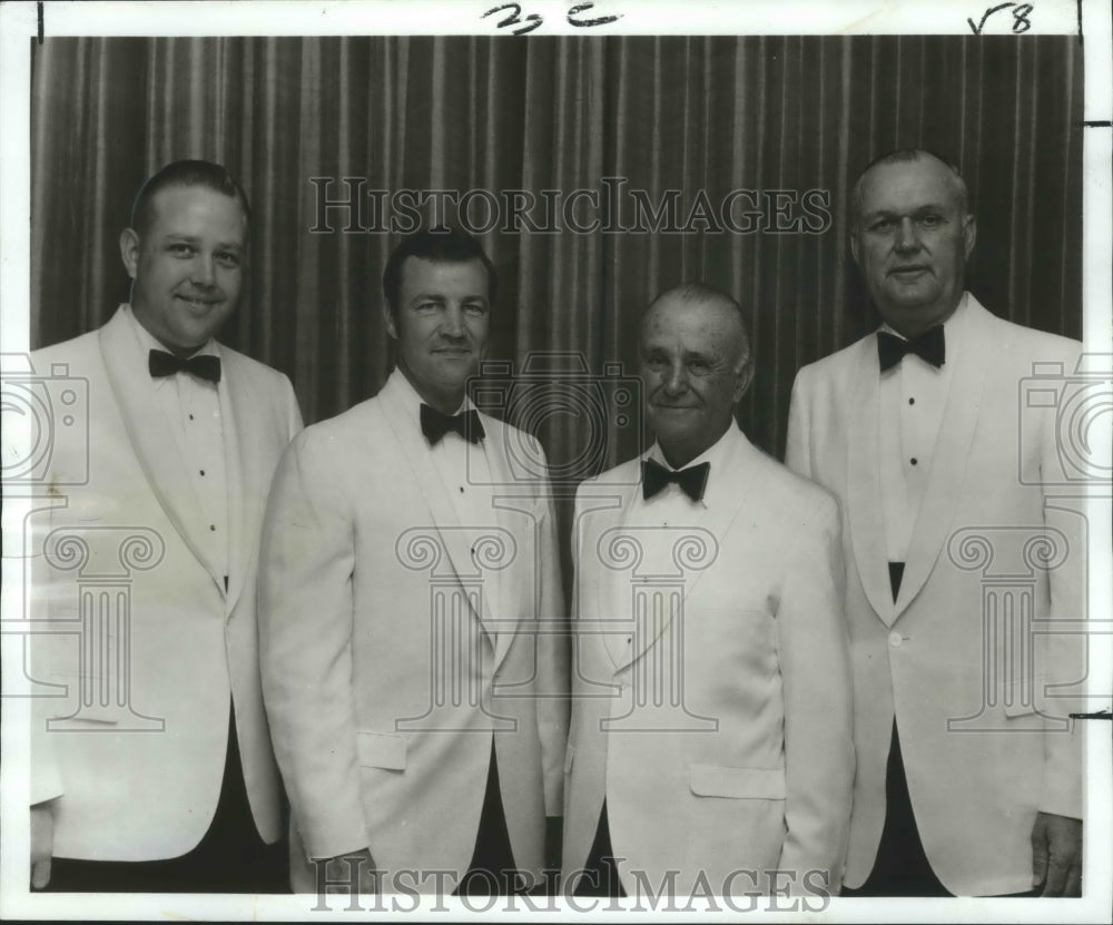 1970 Press Photo Louisiana Association of Insurance Agents - New Officers - Historic Images