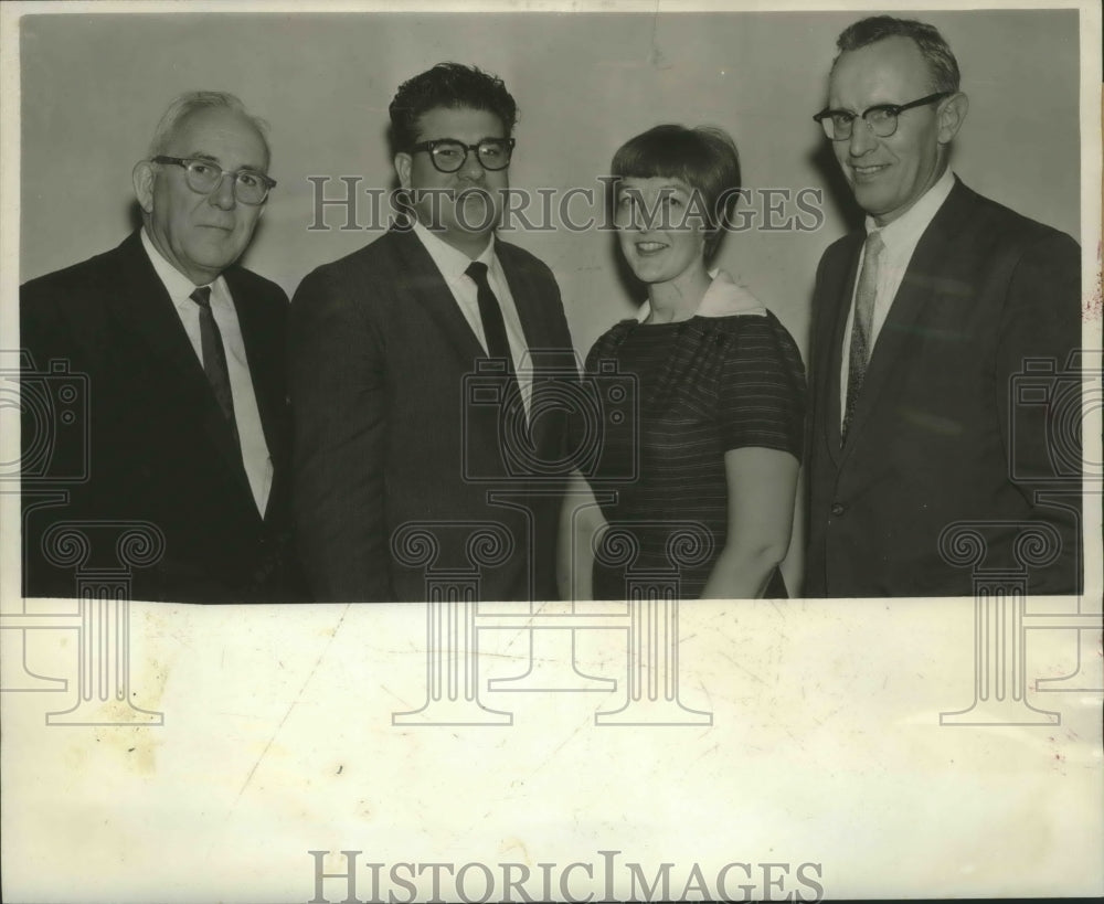 1966 Press Photo Methodist Conference - Chris Barnette, James Segluni, Others - Historic Images