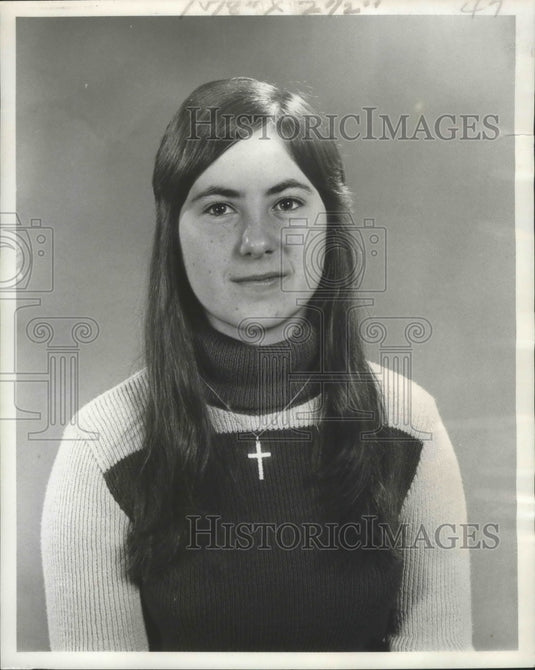 1973 Press Photo Bonny Barry, Louisiana, Award-Winning Horseback Rider - Historic Images