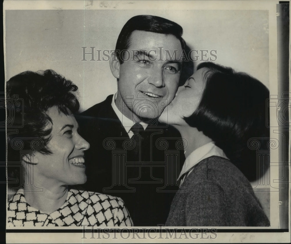 1968 Press Photo Louisiana Supreme Court - Justice Mack E. Barham and Family - Historic Images