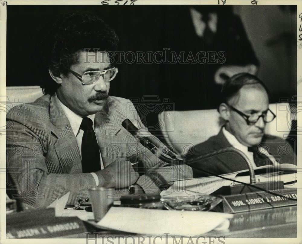 1982 Press Photo Sidney Barthelemy, New Orleans Councilman - Historic Images