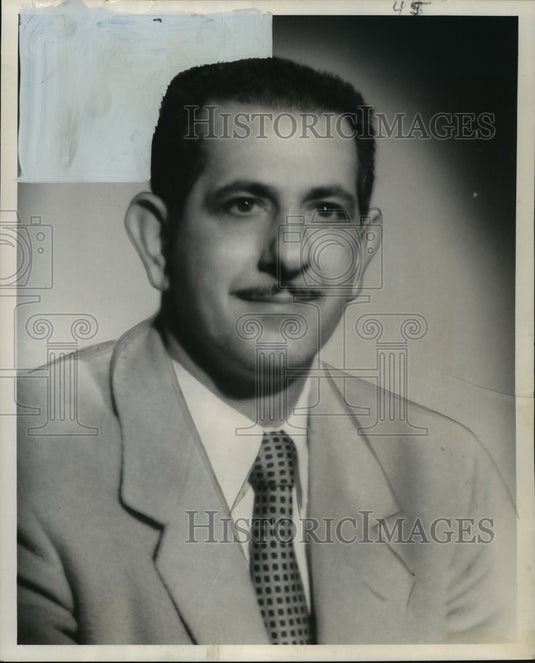 1954 Press Photo Krewe of Orion - A.J. Bartolotta, King, Carnival Season-Historic Images
