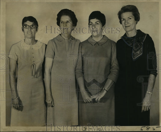 1968 Orleans Women's Tennis Club - Newly-Elected Officers - Historic Images