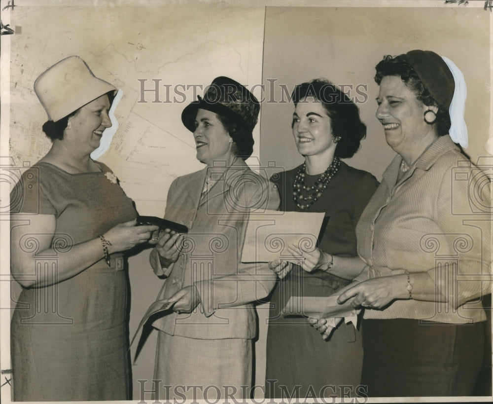 1962 Press Photo Presidents&#39; Co-operative School Club meet, New Orleans-Historic Images