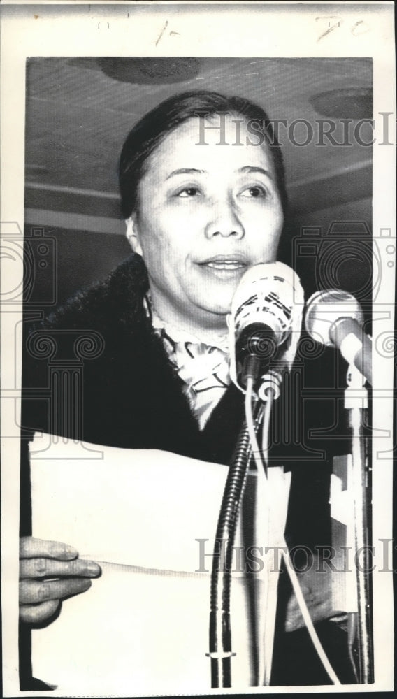 1973 Mrs. Nguyen Thi Binh - Historic Images