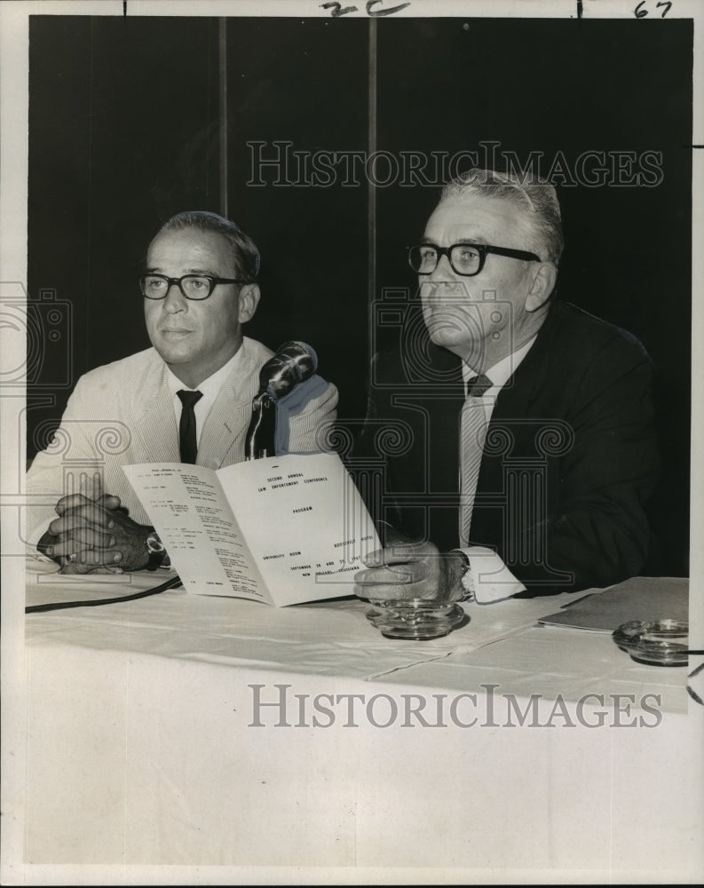 1967 United States Attorney Louis LaCour and Judge Edward J. Boyle - Historic Images