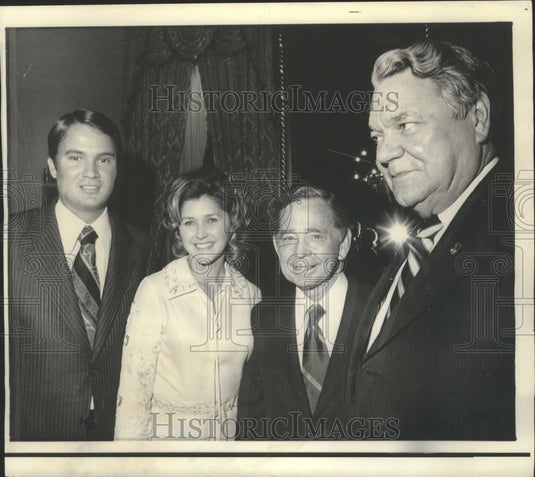 1972 Press Photo John Breaux, sworn-in to the U.S. House of Representatives - Historic Images