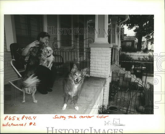 Melanie Boudreaux at her Laurel Street Home in the Irish Channel - Historic Images
