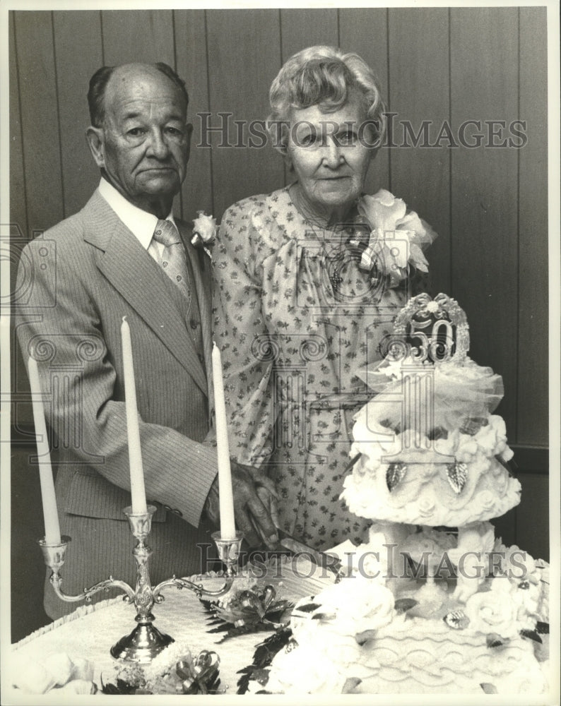 1979 Mr &amp; Mrs Clifton Breaux Sr. celebrate 50th Wedding Anniversary - Historic Images