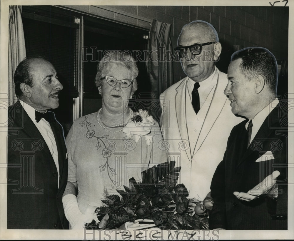 1967 Mrs. Brown at the G. Gernon Brown Memorial Center Reception - Historic Images