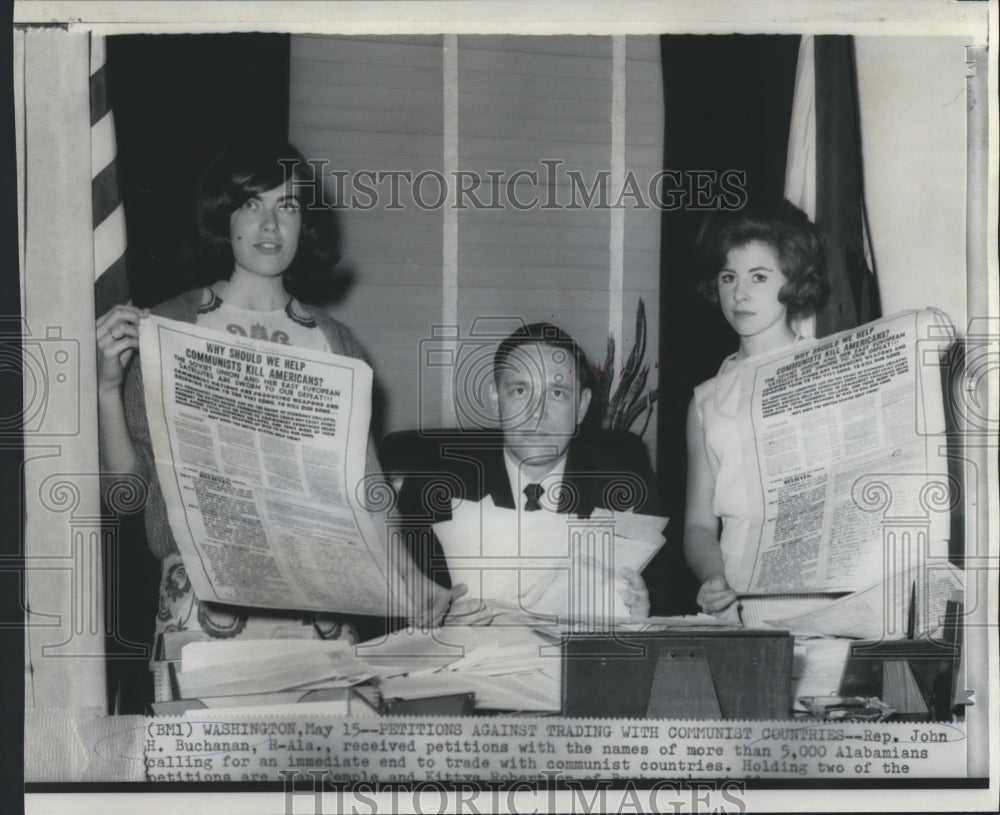 1967 Press Photo Alabamians called for an end to trade with communist countries-Historic Images