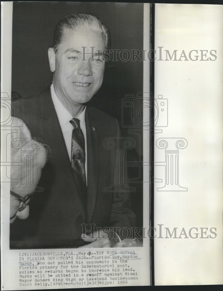 1966 Florida Governor Haydon Burns - Historic Images