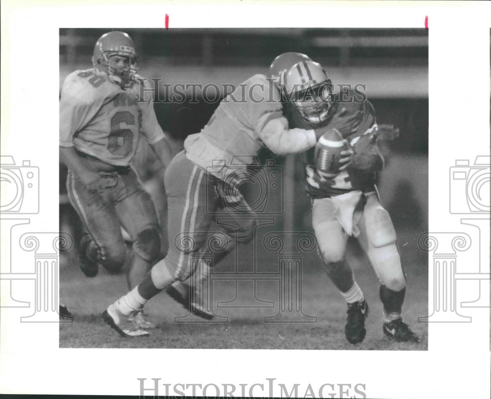 John Curtis Quarterback Bill Caldwell Playing in Football Game - Historic Images