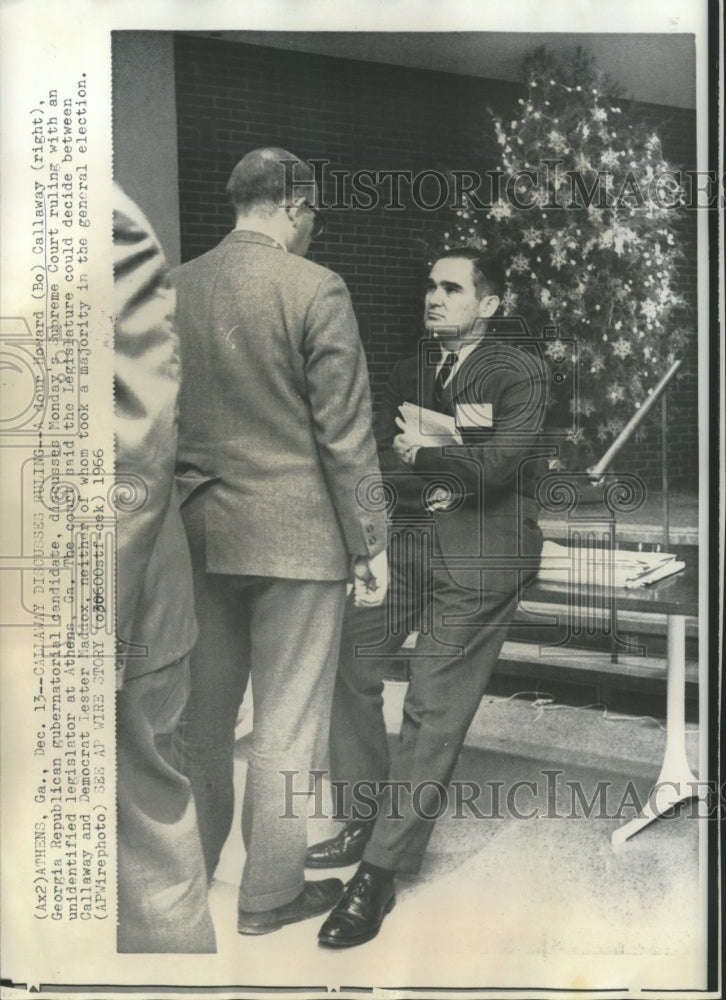 1966 Howard Callaway, Georgia Republican gubernatorial candidate-Historic Images