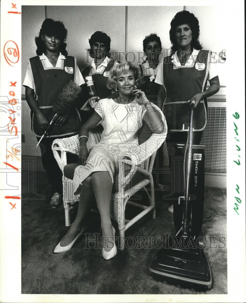 Press Photo Connie Casey of Metairie - Historic Images