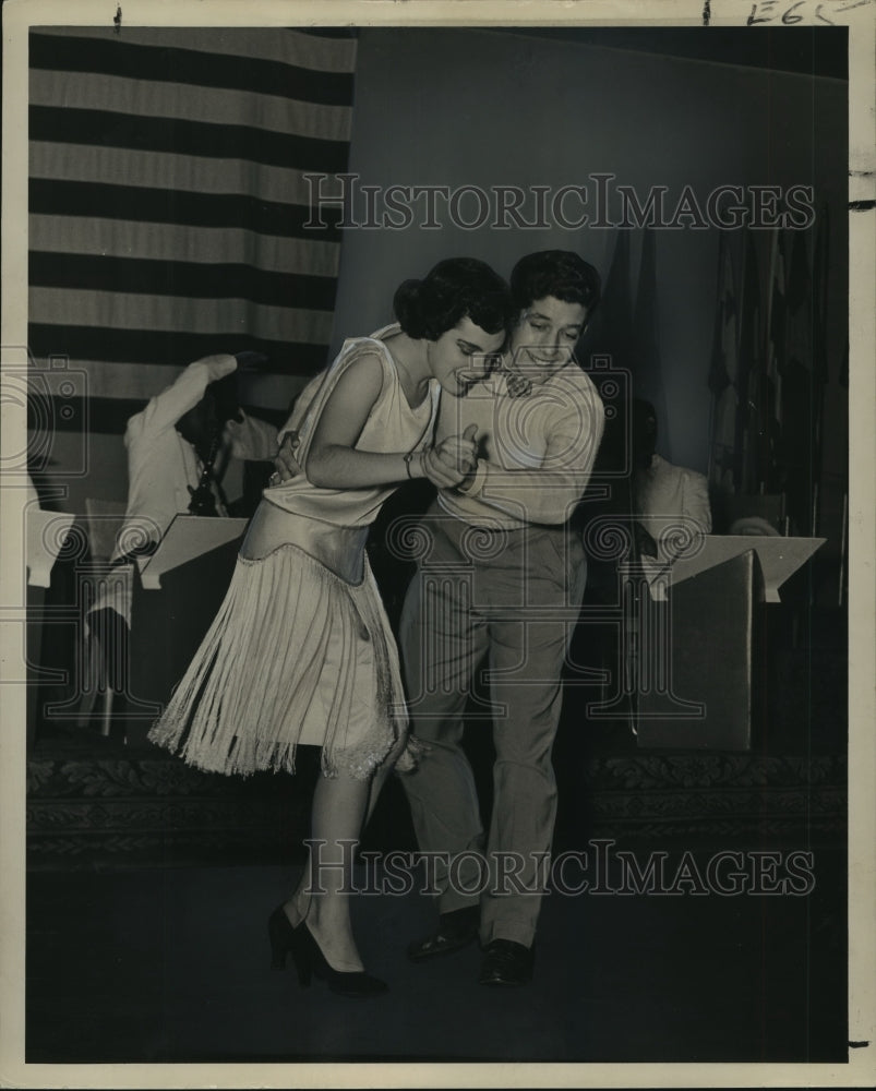 1950 Gertrude Miangalora, Gerald Teielo Dance the Charleston - Historic Images