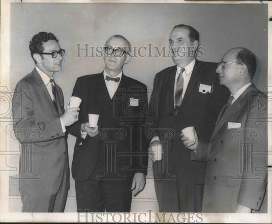 1969 Press Photo Speakers of the Postgraduate Symposium on Cancer Patient Care - Historic Images