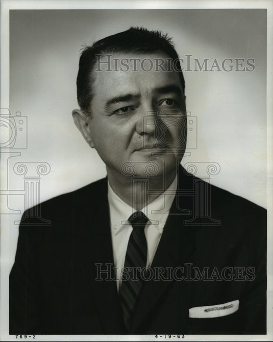 1963 Dr. George Constan of Michoud Assembly Facility in New Orleans - Historic Images