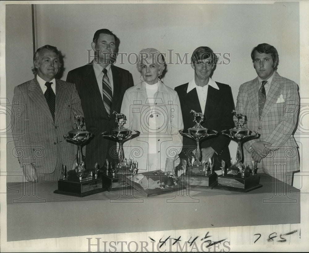 1974 Press Photo Louisiana Thoroughbred Breeders Association awards and winners-Historic Images