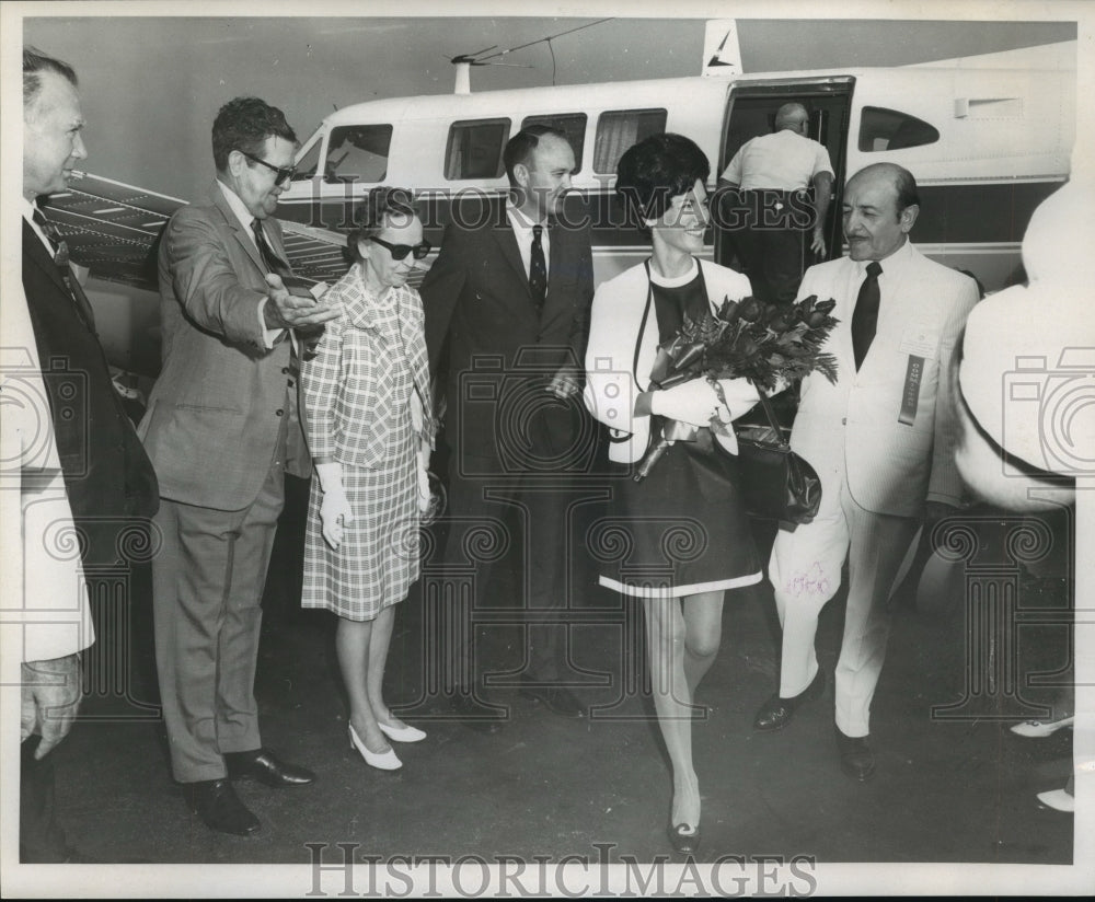 1969 Astronaut Michael Collins and Family in New Orleans Airport-Historic Images
