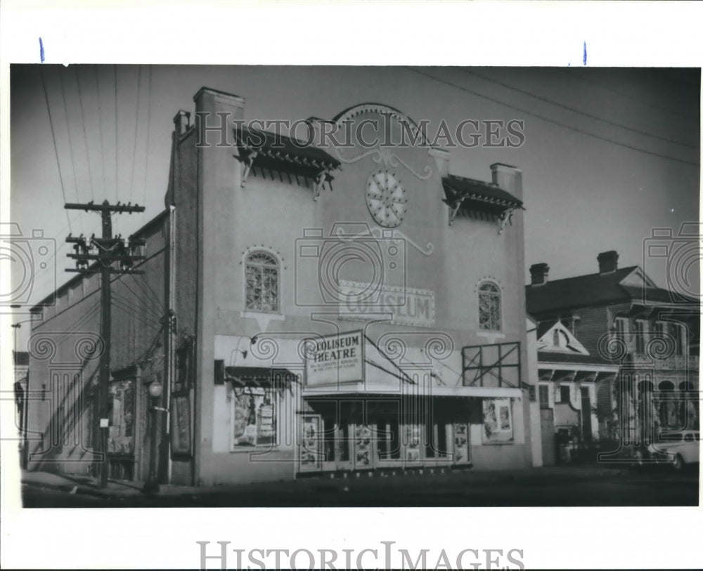 1950 Exterior shot of the Coliseum Theater in the 1950&#39;s - Historic Images