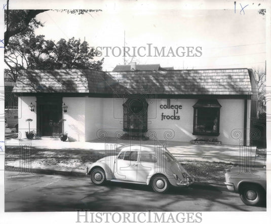 1968 Press Photo College Frocks Dress Shop near Newcomb College - Historic Images