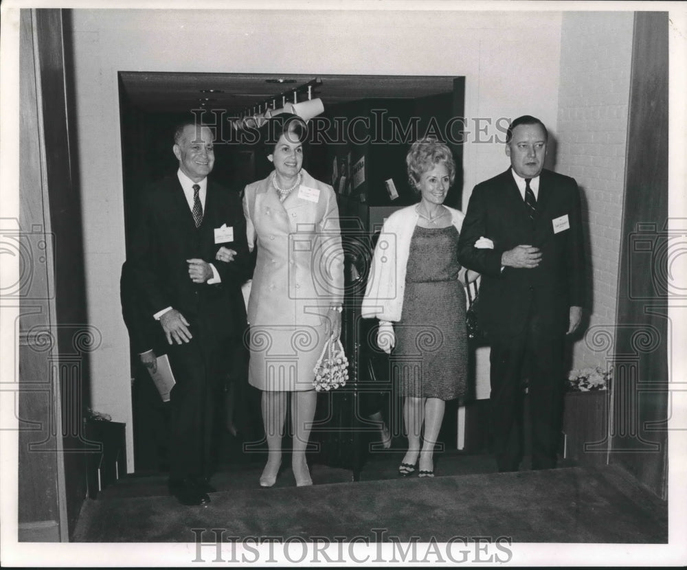 1969 Mr. and Mrs. James J. Coleman, Mr. and Mrs. Eads Poitevent - Historic Images