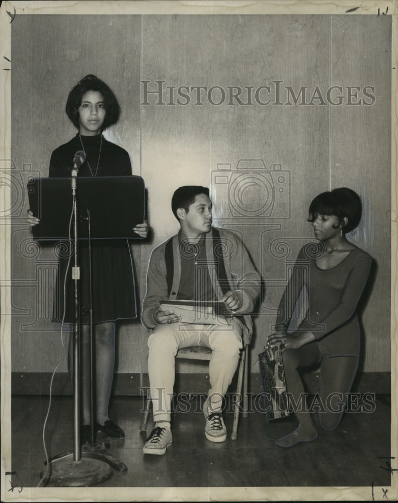 1968 Trans-Love Creative Writing Club Members, Joseph S. Clark High - Historic Images