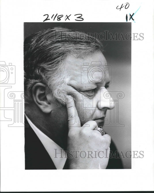 1977 Press Photo Herbert Christenberry - noa70099 - Historic Images
