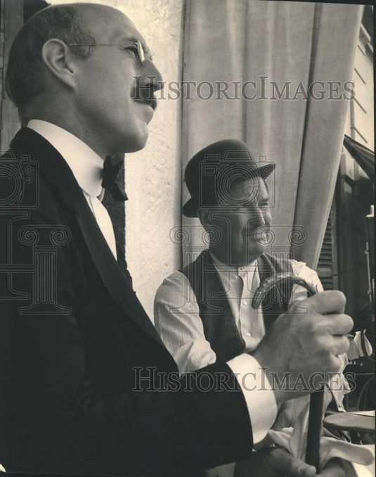 1960 Press Photo Maurice Chevalier, Lionel Jeffries in "Fanny" - noa70325 - Historic Images