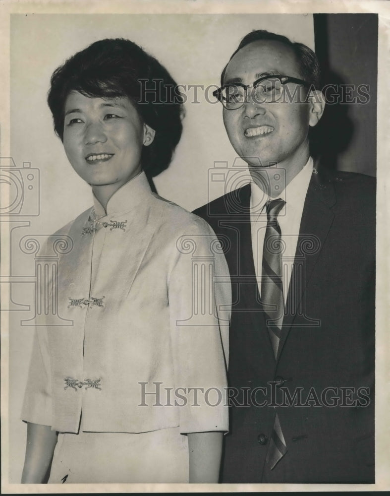 1967 Consul General and Mrs.Tsing-Kang Chu of the Republic of China-Historic Images