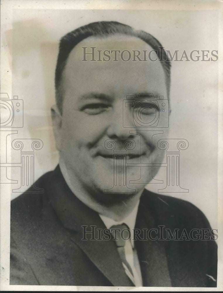 1966 Press Photo George Christian, President Johnson&#39;s Press Secretary - Historic Images