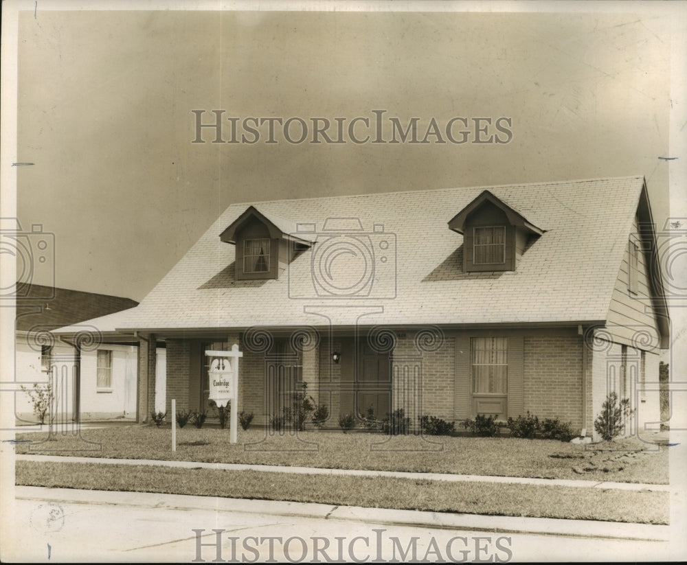 1966 Concord Place Residential Area Home  in Airline Park - Historic Images