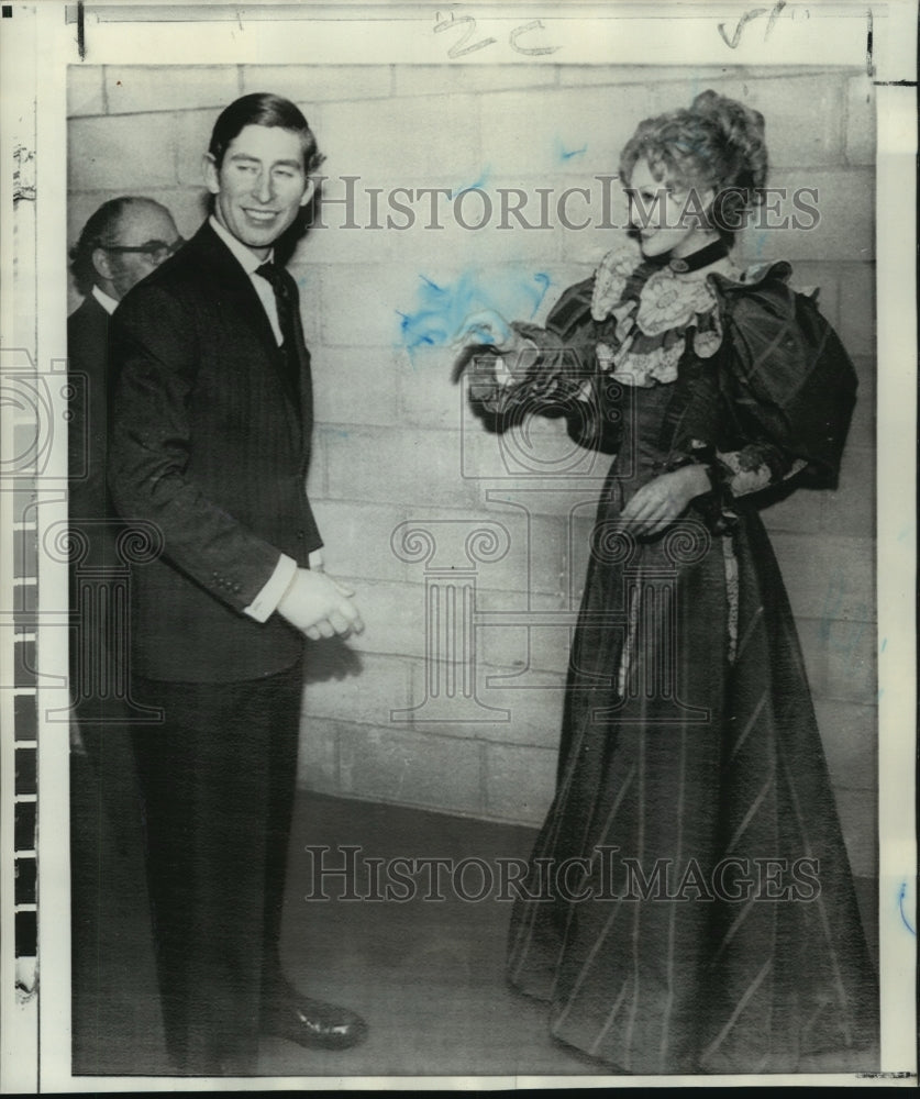 Prince Charles meets Vivienne Dixon at Leeds Playhouse - Historic Images