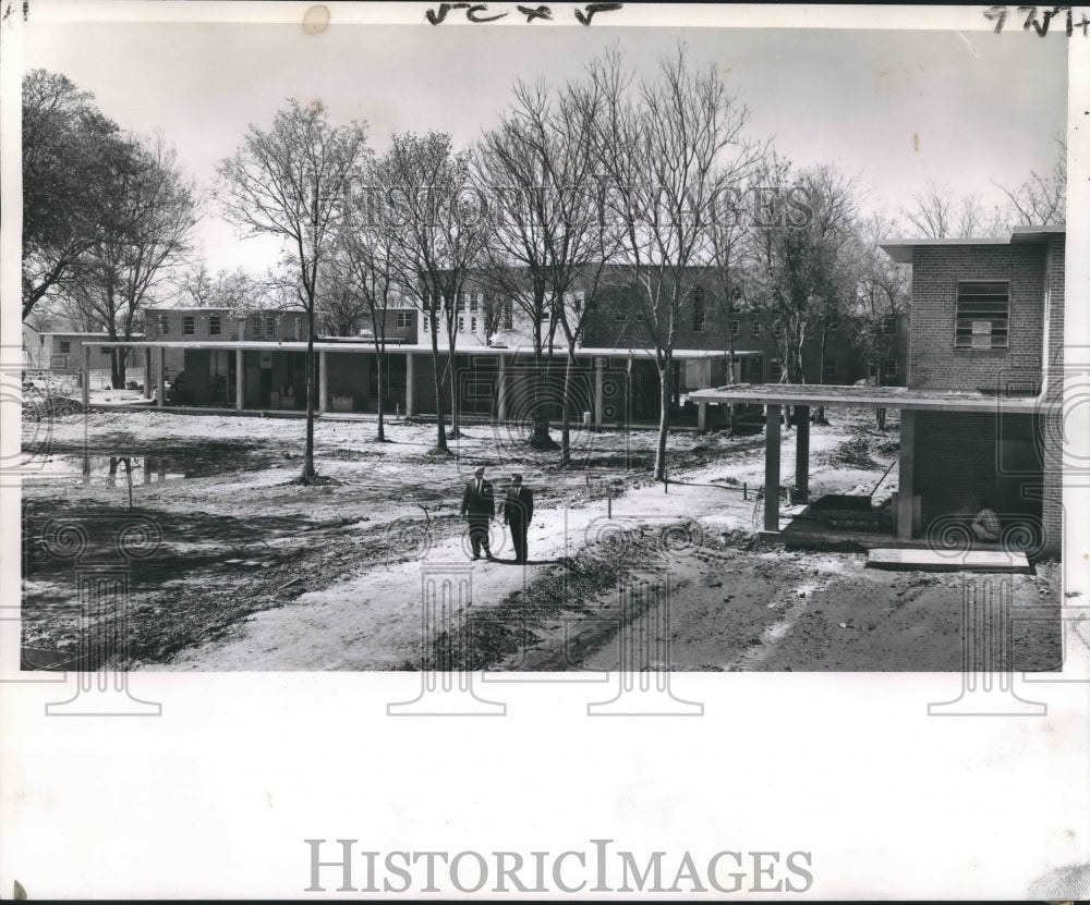 1961 Press Photo House of Good Shepherd at Mississippi River Bridge Site - Historic Images