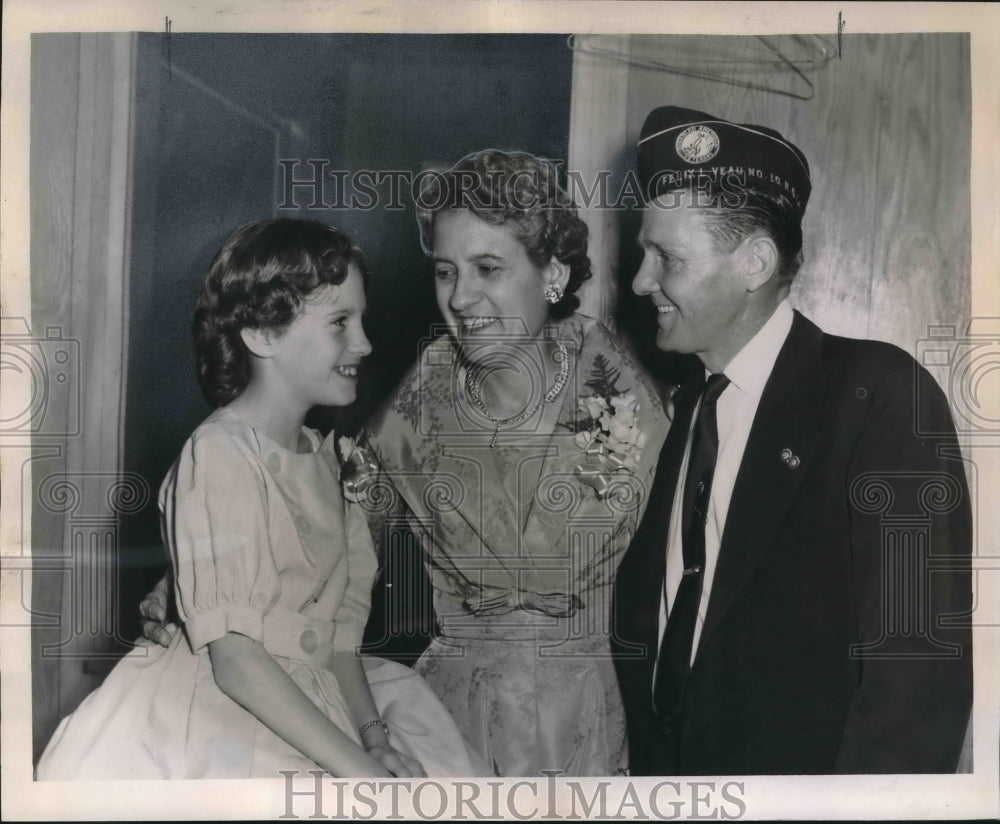 1961 Press Photo Joint installation of officers held at American Legion home. - Historic Images